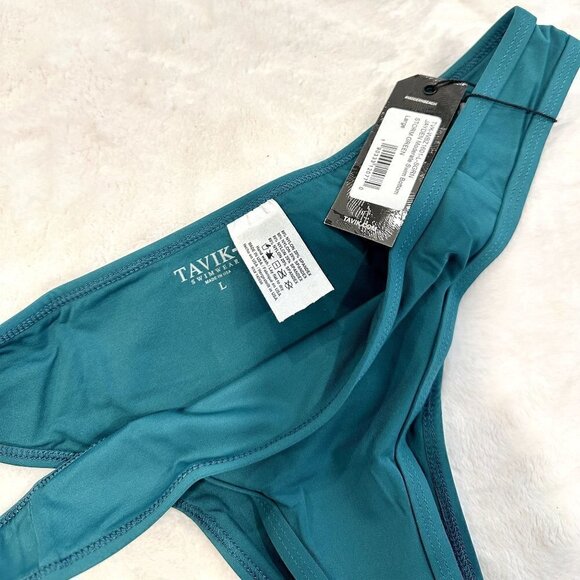 NWT Tavik Jayden Moderate Swim Bottom in Storm Green - Large - Picture 3 of 8